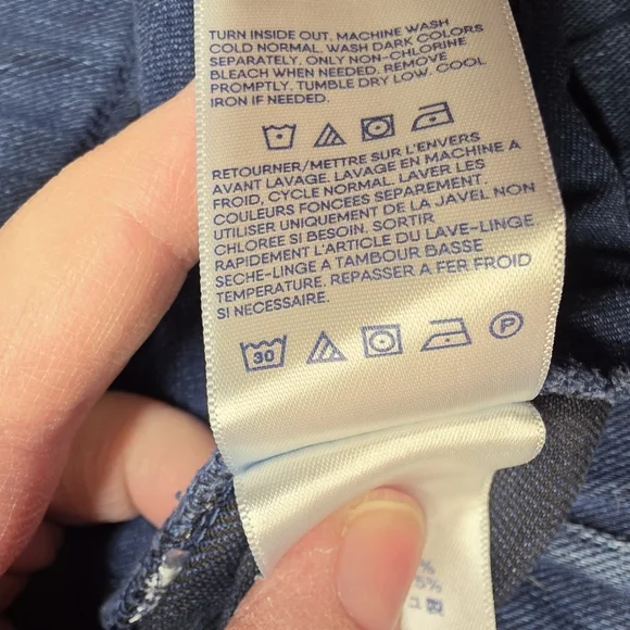 Lands' End Blue Starfish Short Women's Size XL 18 - Picture 6 of 7